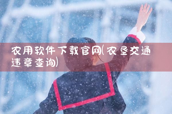 农用软件下载官网